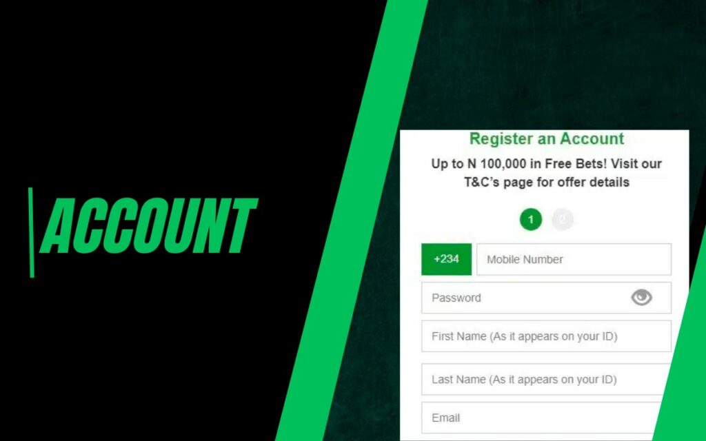 open a Betway account